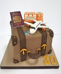 Holiday and Travel Theme Cakes