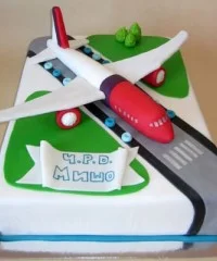 Aeroplane Theme Cakes