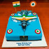 Indian Air Force Fighter Jet Theme Cake