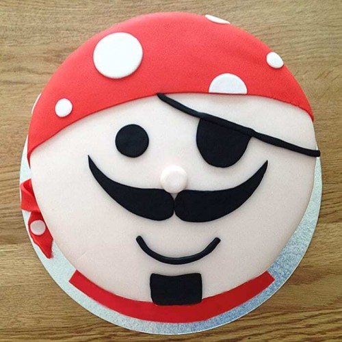 Pirate Birthday Fondant Cake in Noida