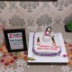From Miss To Mrs Bridal Cake Delivery in Noida