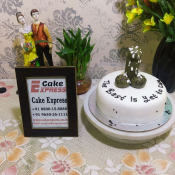 Standing Dick Fondant Cake