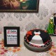 Bridal Gown Theme Fondant Cake Delivery in Noida