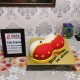 Nip Slips Red Bra Fondant Cake Delivery in Noida