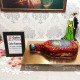 Old Monk Bottle Cream Cake Delivery in Noida