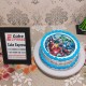 Marvel Avenger Round Photo Cake Delivery in Noida