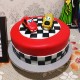 Car Race Designer Fondant Cake in Noida