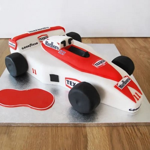 Formula 1 Car Fondant Cake in Noida