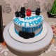 Gym Lover Fondant Cake Delivery in Noida