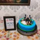 Gymaholic Guy Theme Cake Delivery in Noida