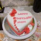 Sweet Love Truffle Fondant Cake in Noida
