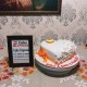 Heart Shape Engagement Ring Cake in Noida