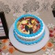 Iron Man Round Photo Cake Delivery in Noida
