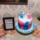 He or She Baby Shower Cake Delivery in Noida