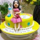Pregnant Women Theme Fondant Cake Delivery in Delhi NCR