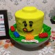 Lego Head Fondant Cake in Noida