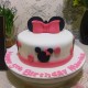 Minnie Mouse Theme Birthday Cake in Noida