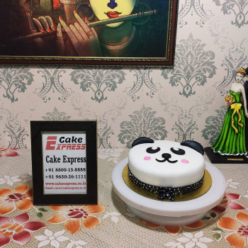 Cute Panda Face Designer Cake Cute Panda Face Designer Cake