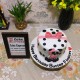 Baby Panda Fondant Cake Delivery in Noida