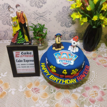 Paw Patrol Designer Fondant Cake