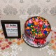 Peppa Pig Chocolate Gems Cake Delivery in Noida