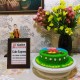 Peppa Pig Fondant Cake in Noida