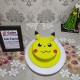 Pikachu Cartoon Fondant Cake Delivery in Noida