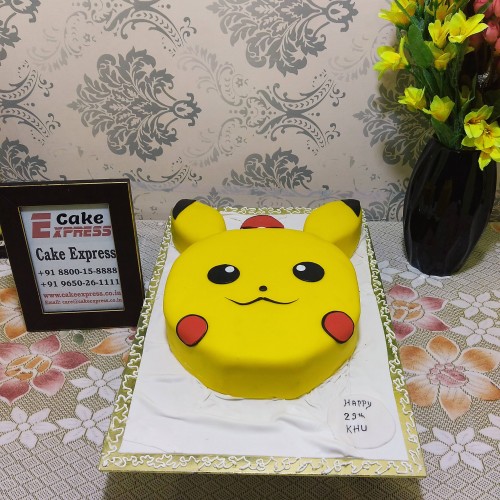 Pokemon Go Fondant Cake Delivery in Noida