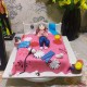 Lazy Girl Theme Customized Cake Delivery in Noida