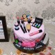 Makeup Themed Designer Cake Delivery in Noida