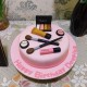 Cosmetics Makeup Cake in Noida