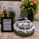 Music Lover Theme Fondant Cake Delivery in Noida