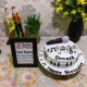 Music Lover Theme Fondant Cake Delivery in Noida