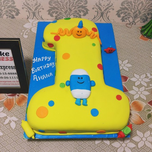 Happy Birthday Toddler Fondant Cake Delivery in Noida