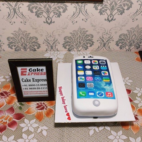 Amazing I Phone Fondant Cake Delivery in Noida