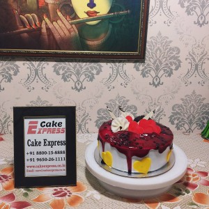 Blueberry Premium Birthday Cake