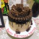 Chocolate Delight Kitkat Cake in Noida