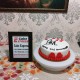 Loving Couple Romantic Fondant Cake Delivery in Noida