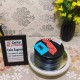 BOSS Theme Fondant Cake Delivery in Noida