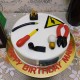 Electrician Tools Theme Fondant Cake in Noida