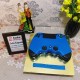 PS4 Controller Birthday Fondant Cake Delivery in Noida