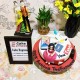 YouTuber Girl Theme Fondant Cake in Noida