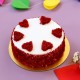 Red Hearts Velvet Cake Delivery in Noida