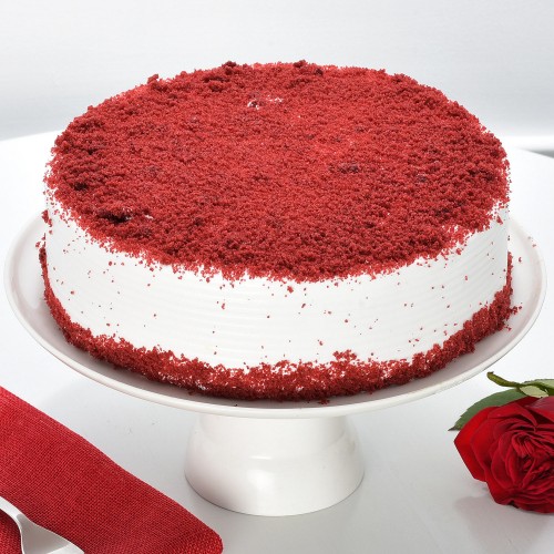 Red Velvet Fresh Cream Cake Delivery in Noida