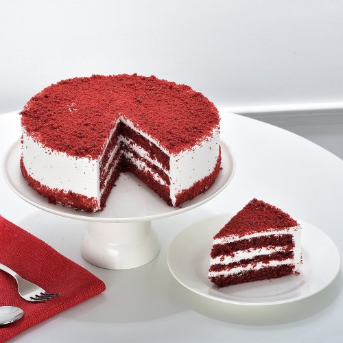 Red Velvet Fresh Cream Cake Delivery in Noida