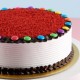 Red Velvet Gems Cake Delivery in Noida