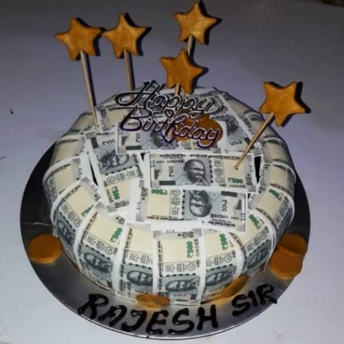 Money Covered Designer Cake Delivery in Noida