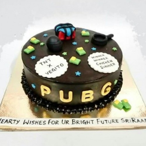 PUBG Chocolate Cake Delivery in Noida