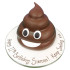 Emoji Poo Fondant Cake