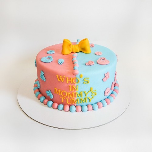 Baby Reveal Baby Shower Cake Delivery in Noida